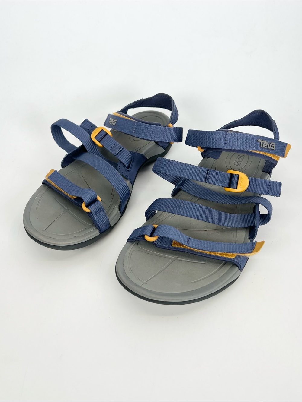 Teva Ascona Sport Web Blue Indigo Sandals Women's Size 8 Water Hiking Camping